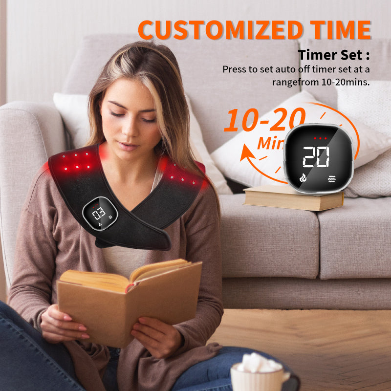 Sissilux TheraPalm - Premium Edition | Der neue Schulter- & Nackenmassager mit Wärme