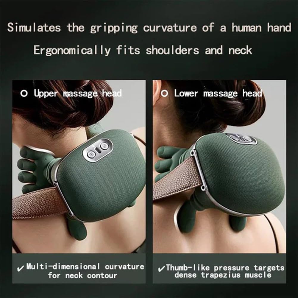 Sissilux TheraPalm - Premium Edition | The new-generation shoulder & neck massager with heat