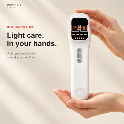 Handheld Red & Near-Infrared Laser Therapy Device with Stand