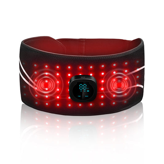 SissBelt™ Multi-Area Red & Near-Infrared Light Therapy Belt with Vibration Massage