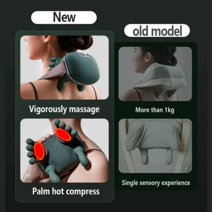 Sissilux TheraPalm - Premium Edition | The new-generation shoulder & neck massager with heat