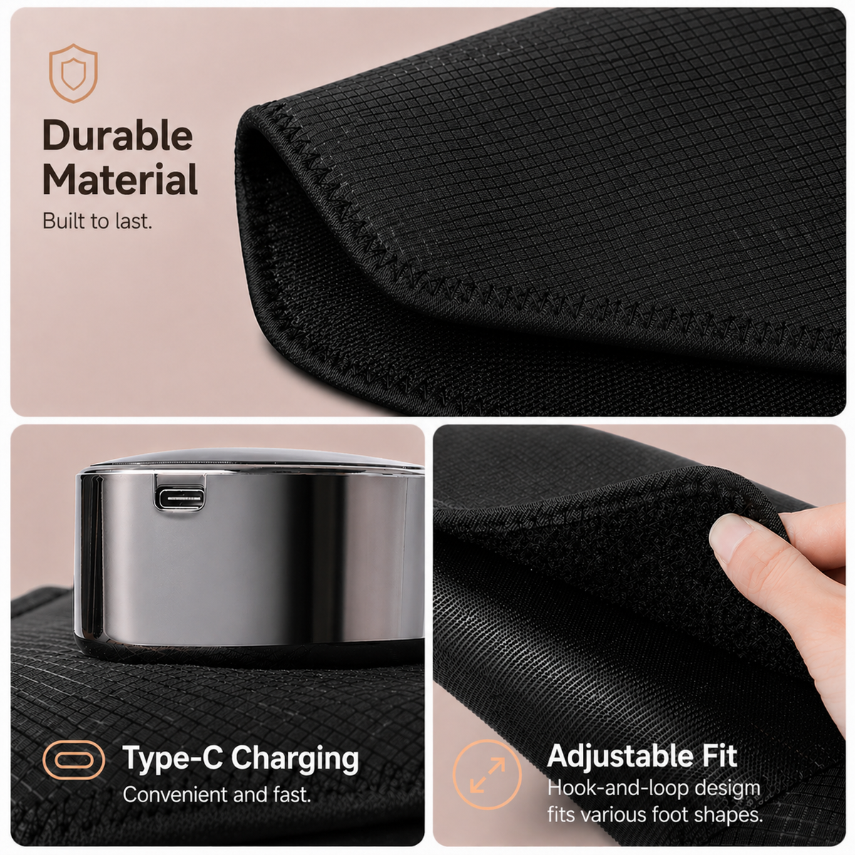 Sissilux AirFlow™ - Portable Compression Massager For Feet & Ankles