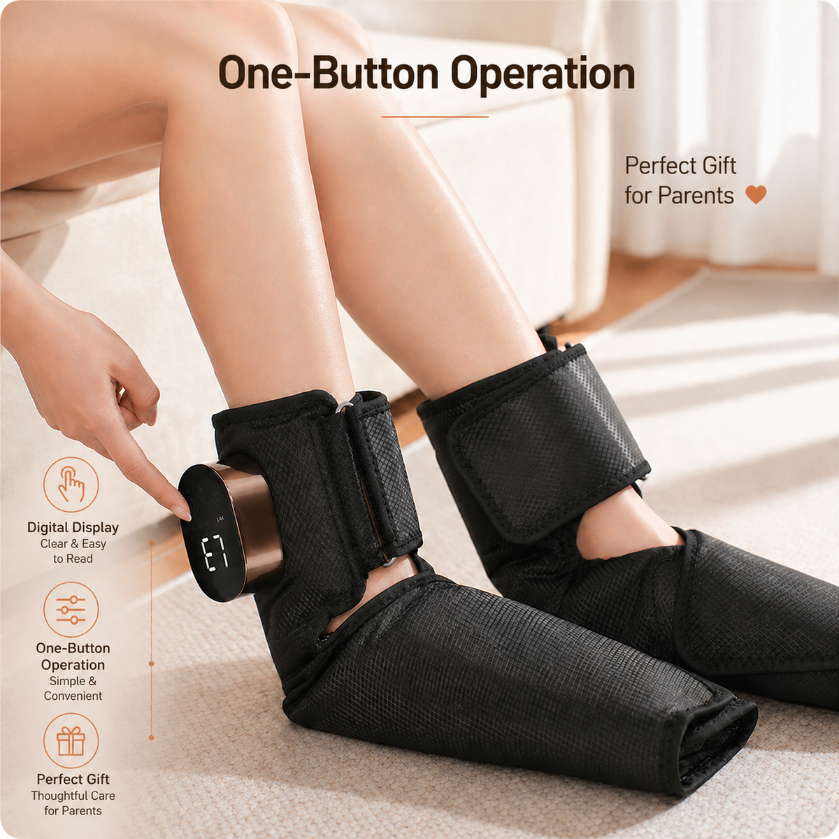 Sissilux AirFlow™ - Portable Compression Massager For Feet & Ankles