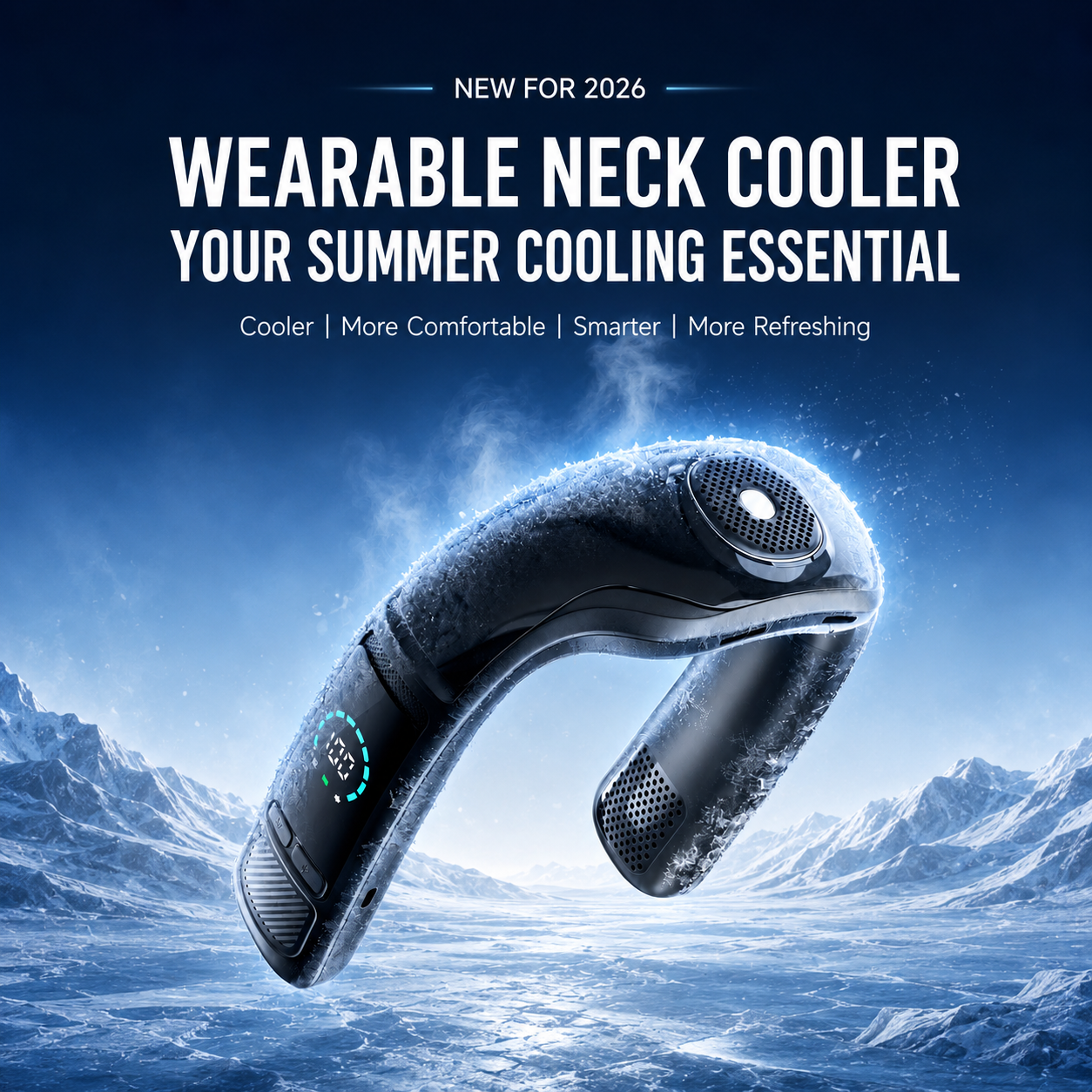SissFan™ — Wearable Neck Cooler