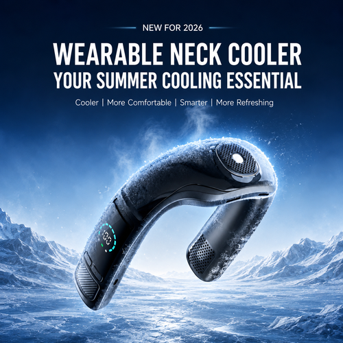 SissFan™ — Wearable Neck Cooler