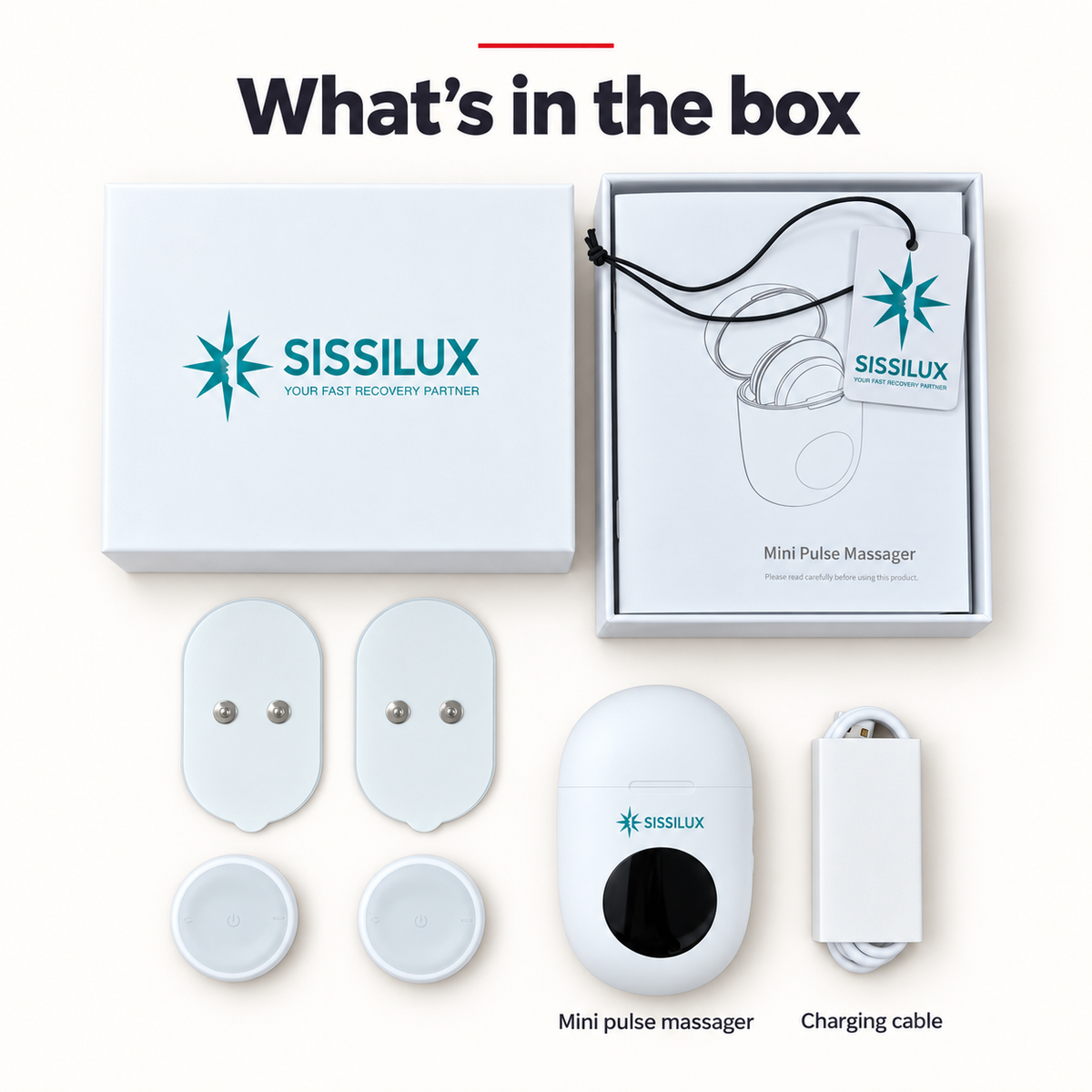 SissPulse Wireless TENS Unit