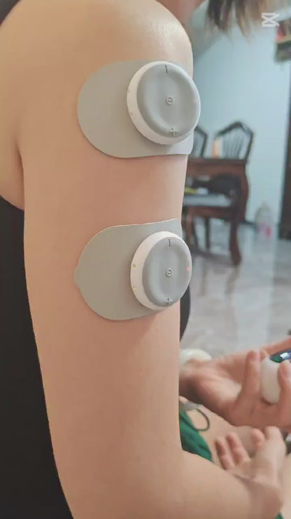 Unité de TENS de poche pour le soulagement de la douleur et des courbatures 
